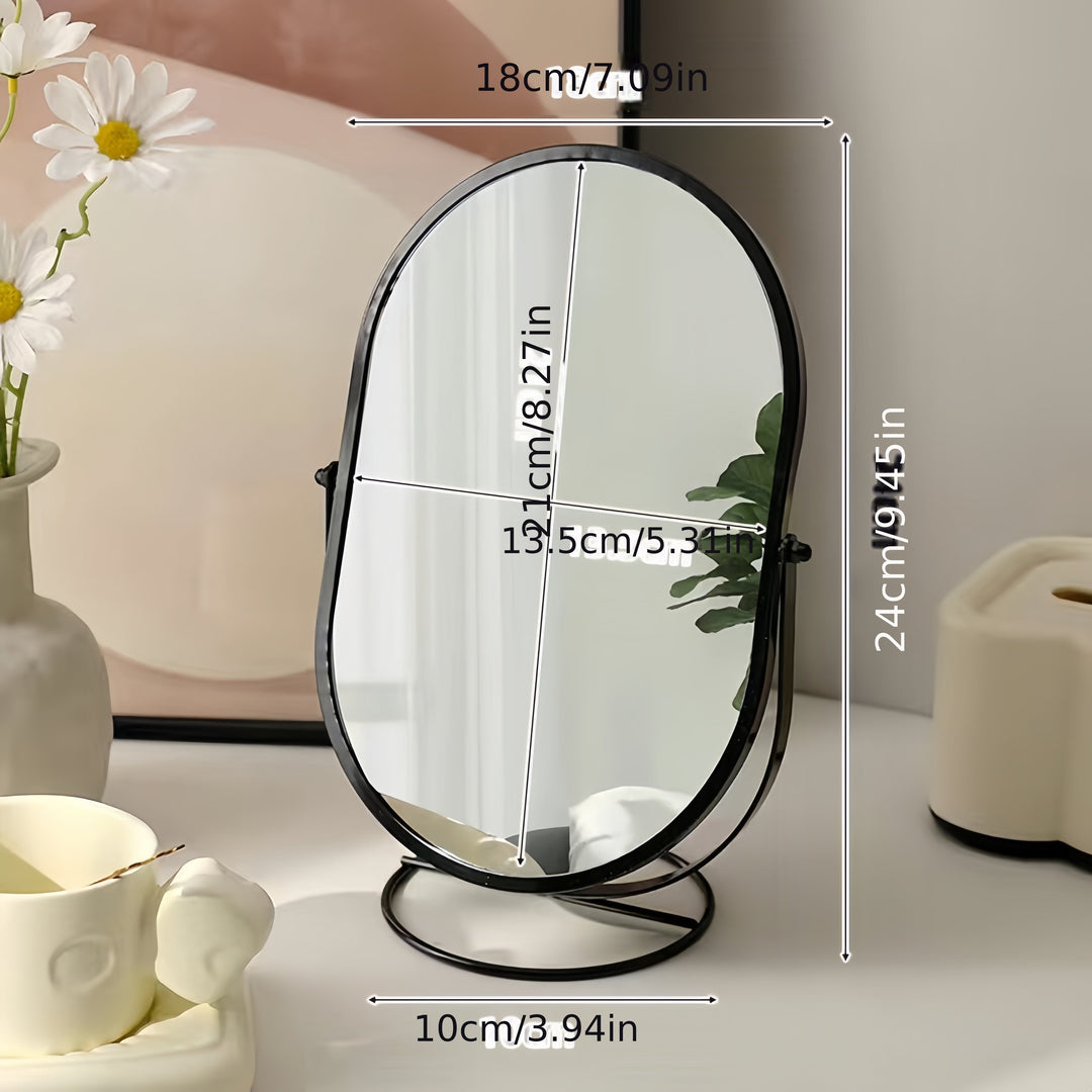 360° Look – Elegant Sminkespeil for Alle Vinkler Luvikno