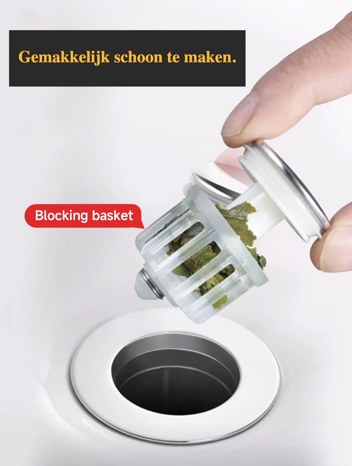 CleanSeal Universal Pop-Up Vaskepumpe Plug Luvikno