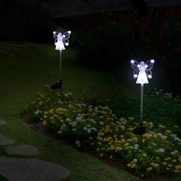 Luvikno | 👼Vanntette Solar Engel-lampe