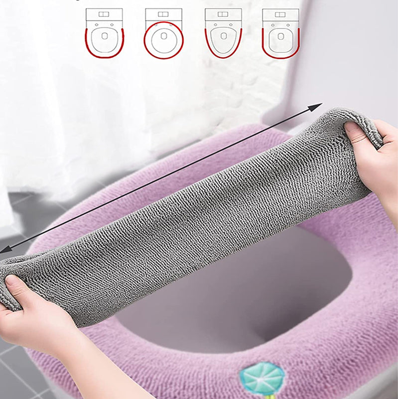 WarmCush - Toalettsete dekke for umiddelbar varme og komfort Luvikno