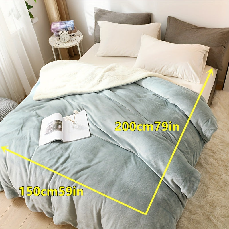 LuxeFlannel – Dobbelt-sidig Sherpa Teppe for Ultimat Komfort Luvikno