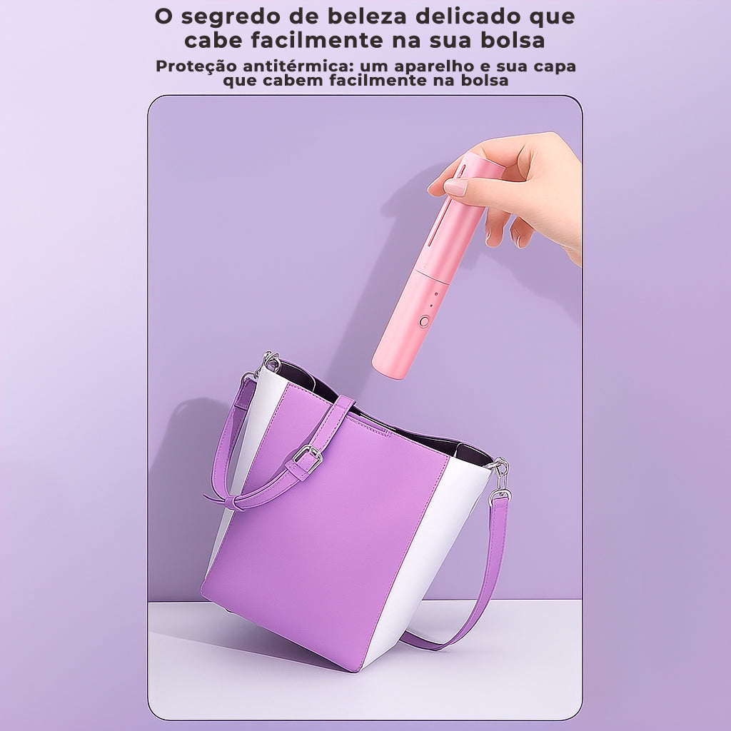 Luvikno | Glatzza Mini-Glattbørste — Silky smooth drømmehår på 60 sekunder som fanger alles blikk!