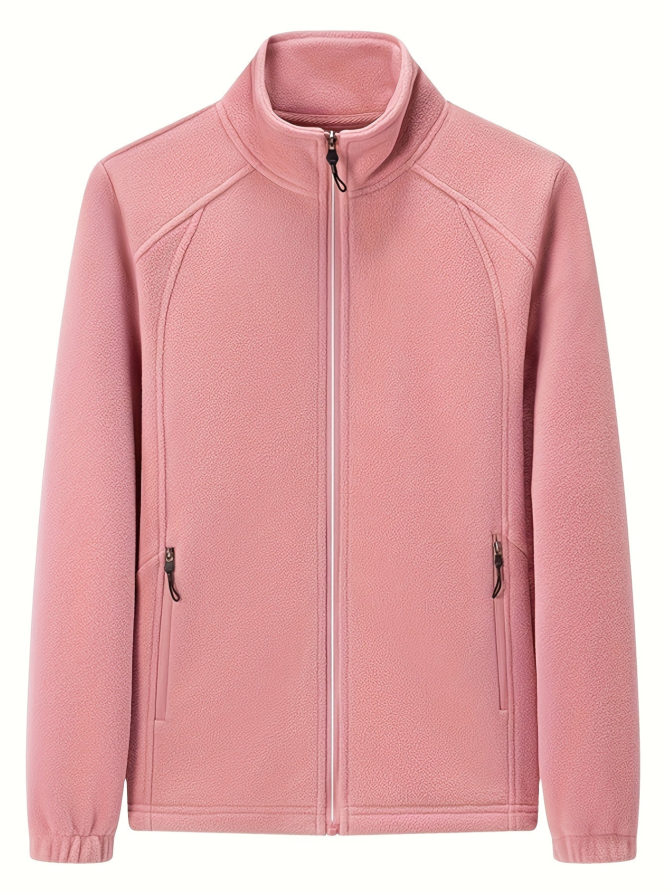 Luvik | Korkea kauluksellinen fleece-takki ja pitkät hihat