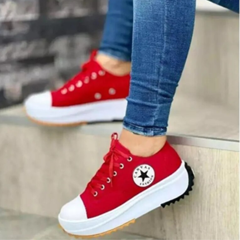 Luvik | Naisten Valkoiset Sneaker Kengät