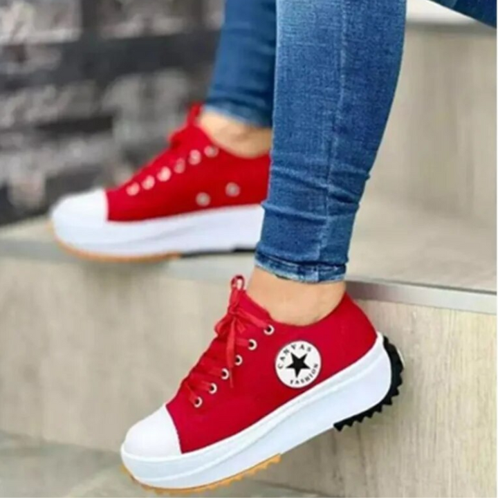 Luvik | Naisten Valkoiset Sneaker Kengät