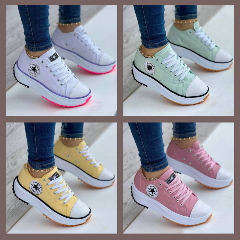 Luvik | Naisten Valkoiset Sneaker Kengät