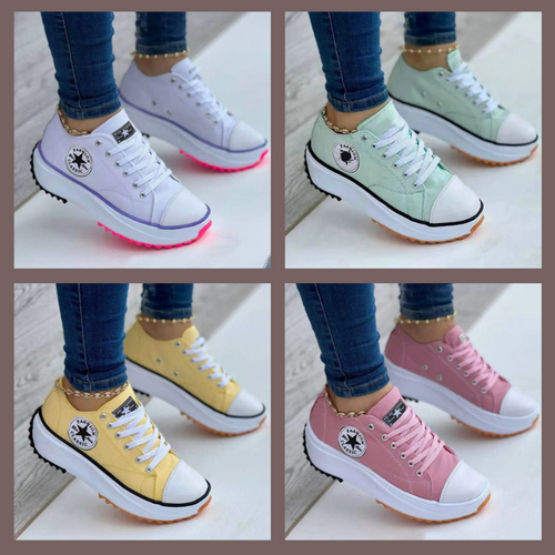 Luvik | Naisten Valkoiset Sneaker Kengät