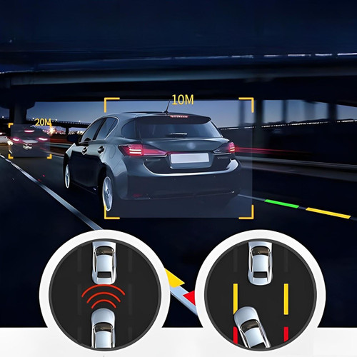 RoadGuard Smart Dashcam – Med parkeringsovervåkning, ADAS og GPS-sporing | Luvikno