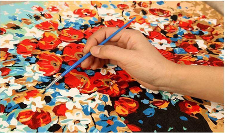 Field of Daisies - Van-Go Mal-For-Nummer Kit | Luvikno