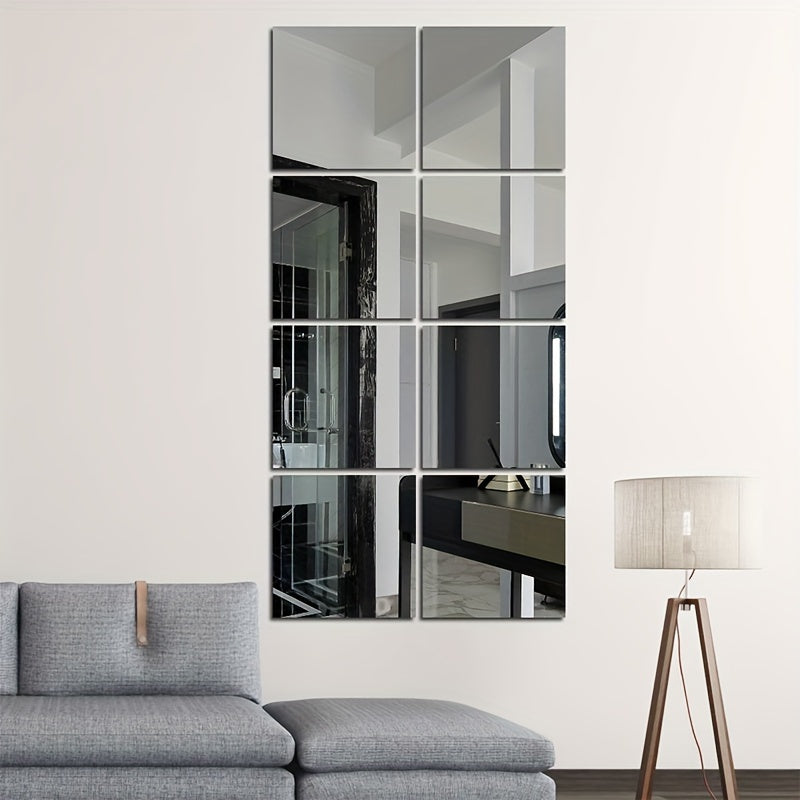 EleganceMirror – Luksus 3D Akryl Speilfliser Sett Luvikno