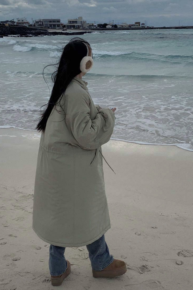 Luvik | Fit Pitkä Puffer-takki