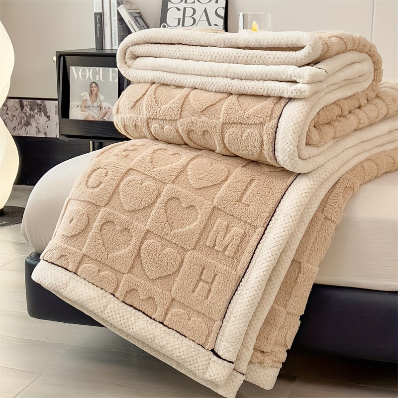 Luvikno | Stilfullt korallfleece-teppe for maksimal komfort