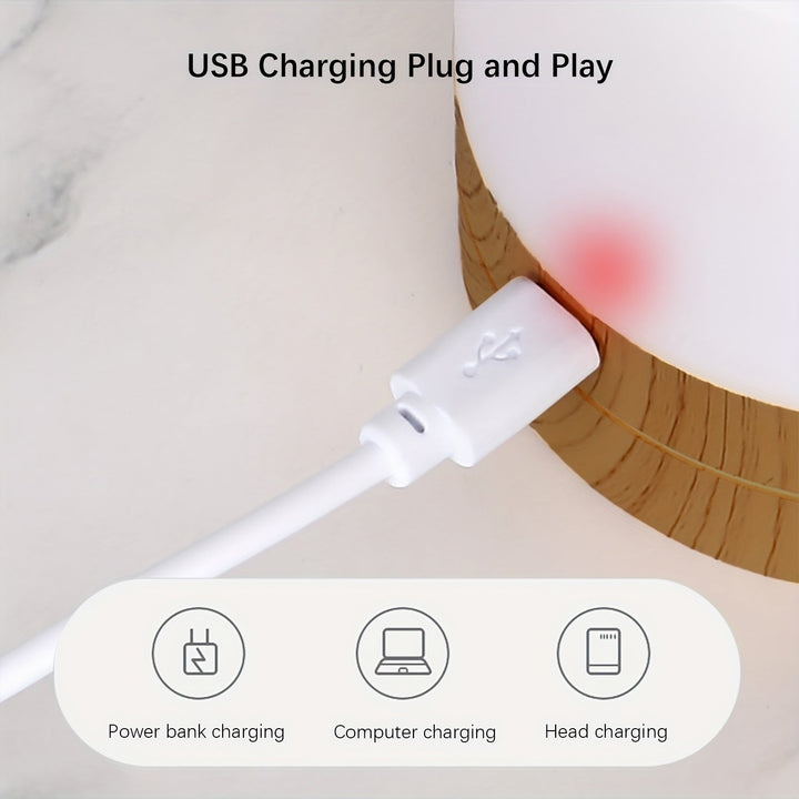 LightAura - RGB Berøringsbordlampe med Fjernkontroll Luvikno