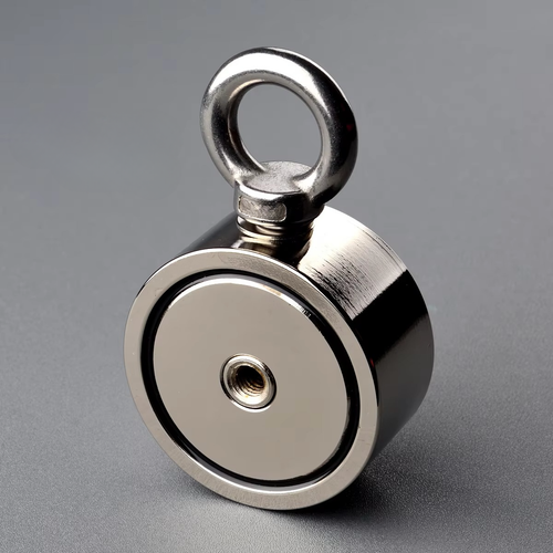 Dual Strength Fishing Magnet Kit - N52 Neodymium 80/120KG Kraft med 10m Tau Luvikno