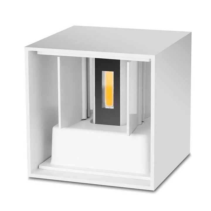 Vegglampe Moderne Svart Aluminium LED Lysarmatur Luvikno
