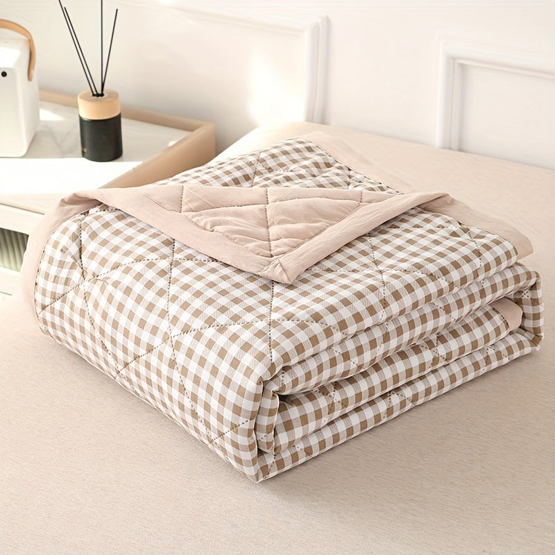 Elegant Preppy Rutete Sommerteppe for Kule Netter | Luvikno