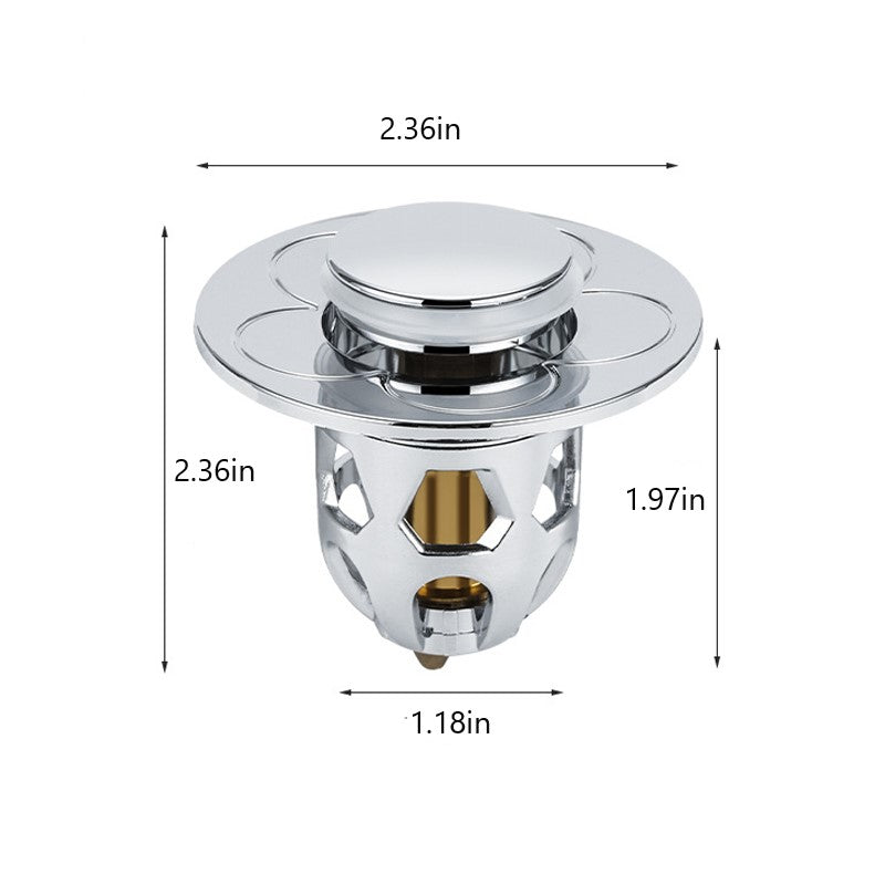 Press-Pop Vask Drenering Stopper | Luvikno