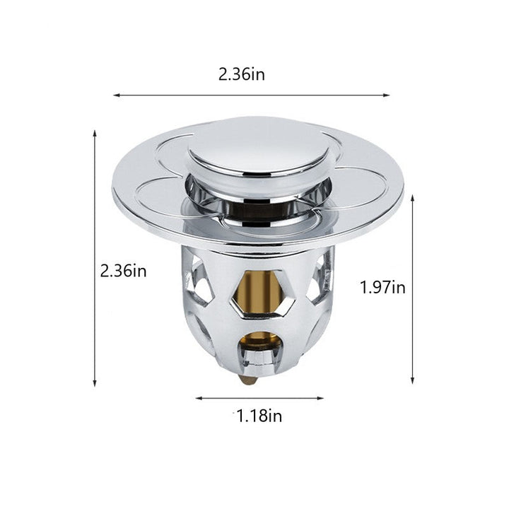 Press-Pop Vask Drenering Stopper | Luvikno
