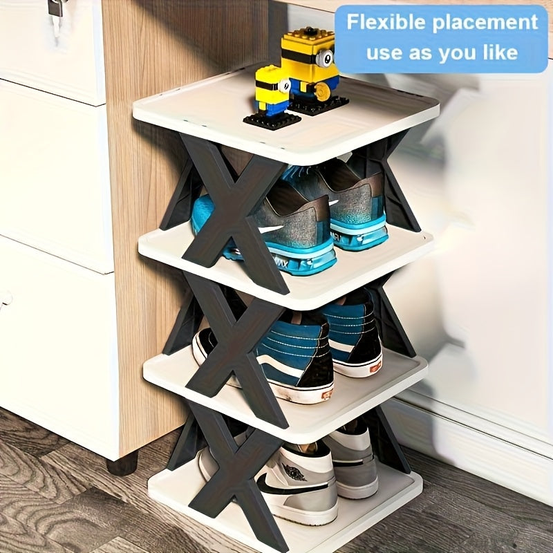 Narrow Shoe Rack Tower | Luvikno