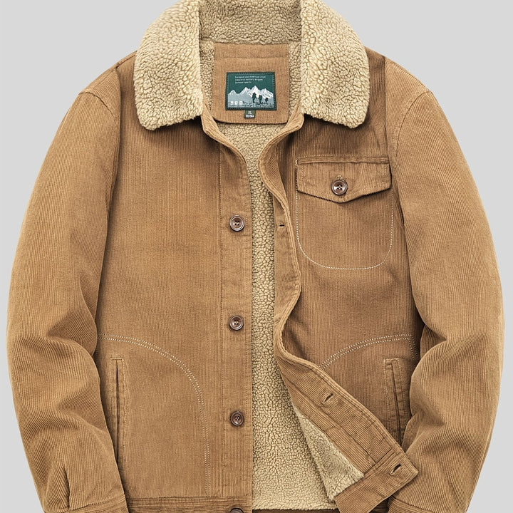 Luvik | Fleece jakke med knapp