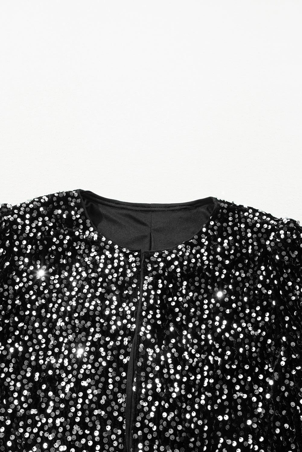 Luvik | Strass-jakke med åpen front