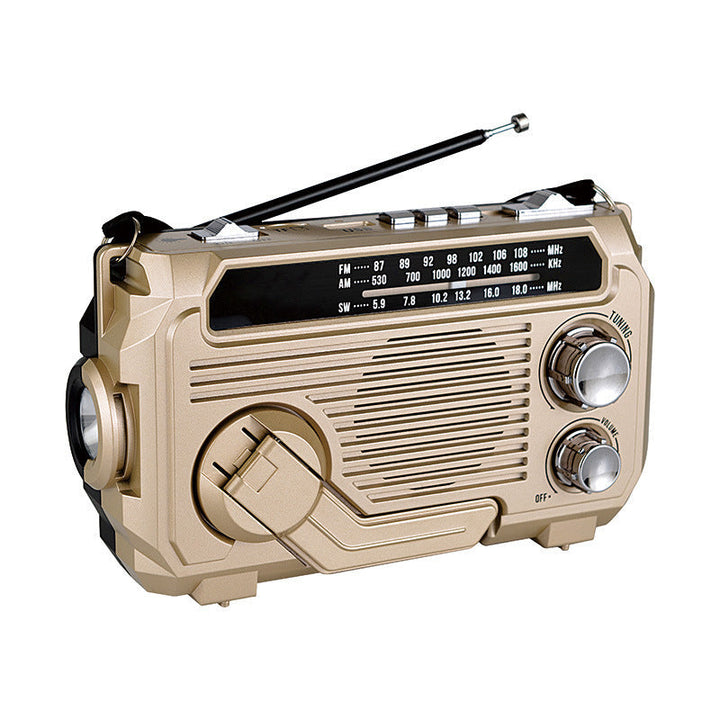 Solenergidrevet radio for camping | Luvikno