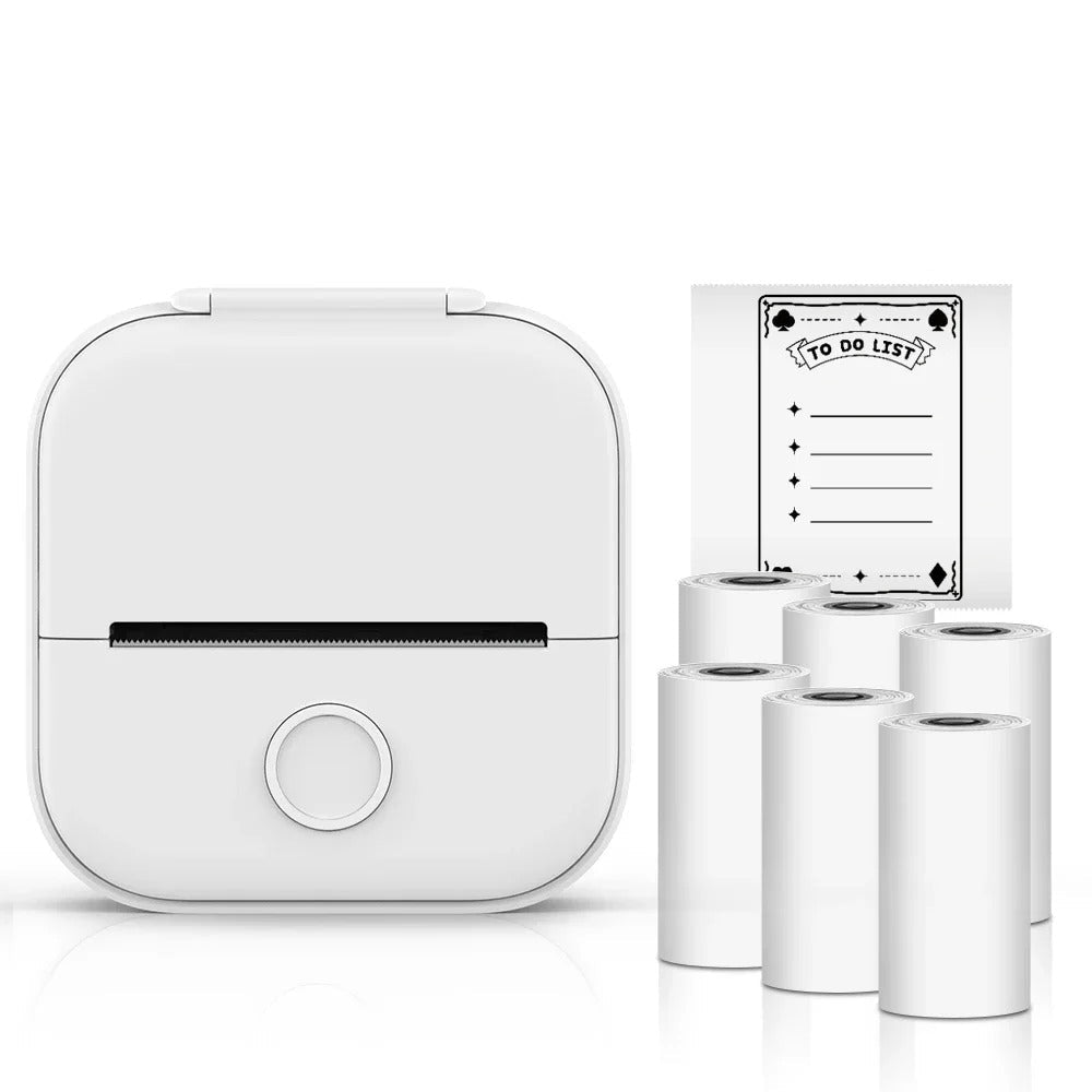 PocketPrint Mini – Bærbar termisk fotoprinter uten blekk | Luvikno