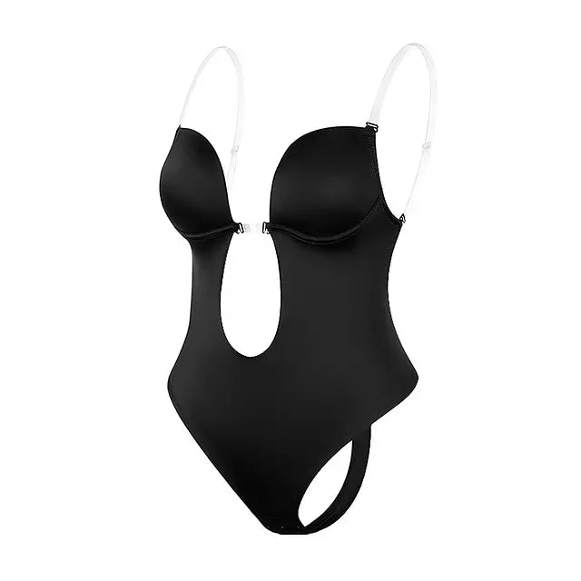 Luvik | Syvä V-aukko Vartalon muotoilija Bodysuit