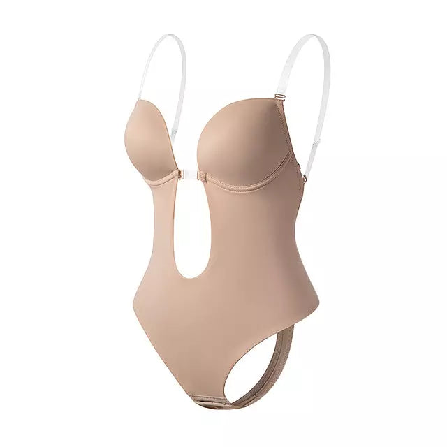 Luvik | Syvä V-aukko Vartalon muotoilija Bodysuit