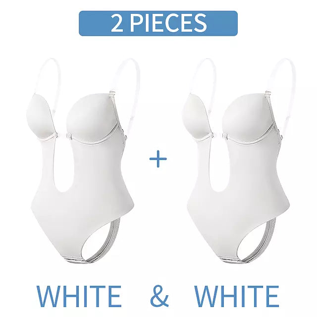 Luvik | Syvä V-aukko Vartalon muotoilija Bodysuit