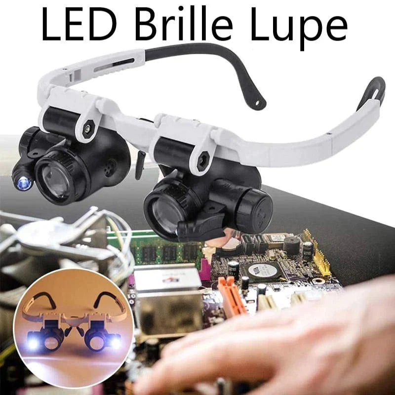 LED Glasses Forstørrelsesglass | Luvikno