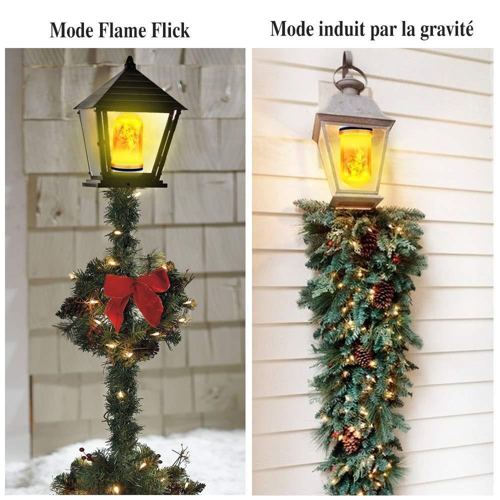 Flamme LED Lampe med Gravitasjonssensor | luvikno