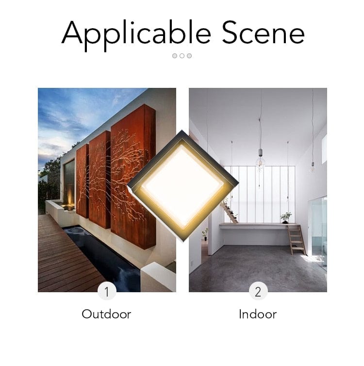 Bevegelsessensor utendørs vegglampe – Moderne aluminiumdesign | Luvikno