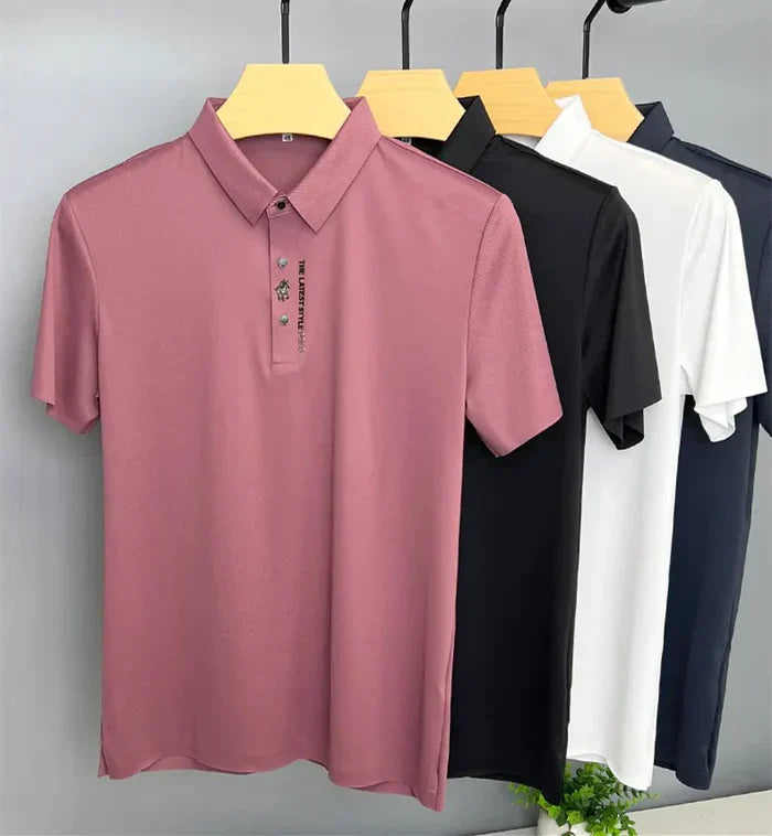 Luvik | Muscle Fit Anti-Wrinkle Polo tyyliä ja mukavuutta varten
