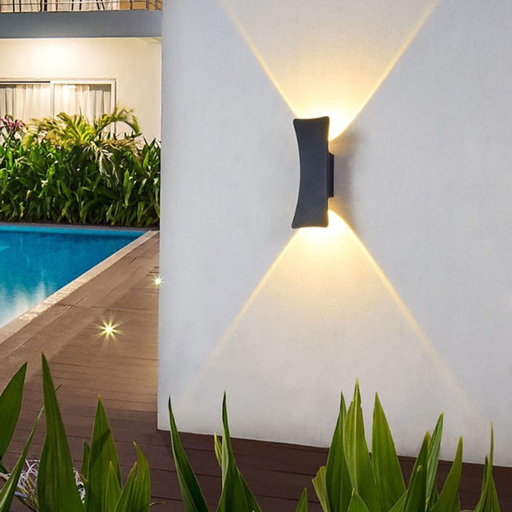 Moderne Utendørs LED Vegglys – Allsidig Aluminium Design | Luvikno