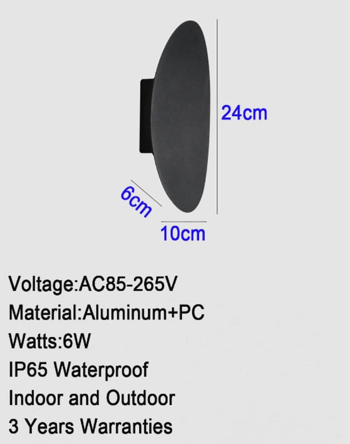 Moderne Utendørs LED Vegglys – Allsidig Aluminium Design | Luvikno