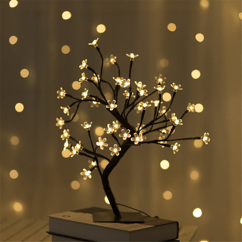 Belyst Kirsebærblomsttre - LumiBlossom | Luvikno