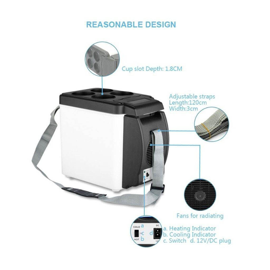 Mini Elektrisk Campingbil Kjøleboks | Luvikno