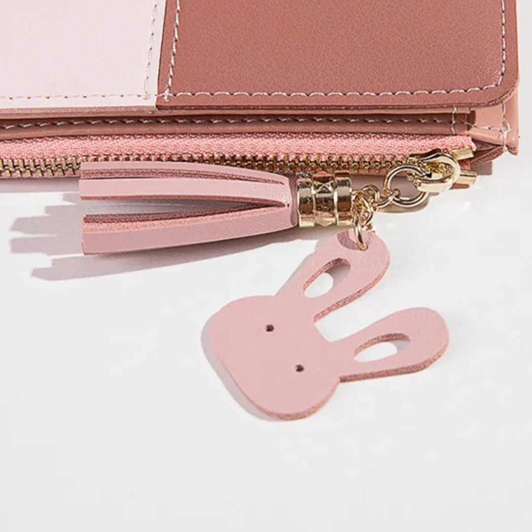 Mini lommebok med trendy dusk Luvikno