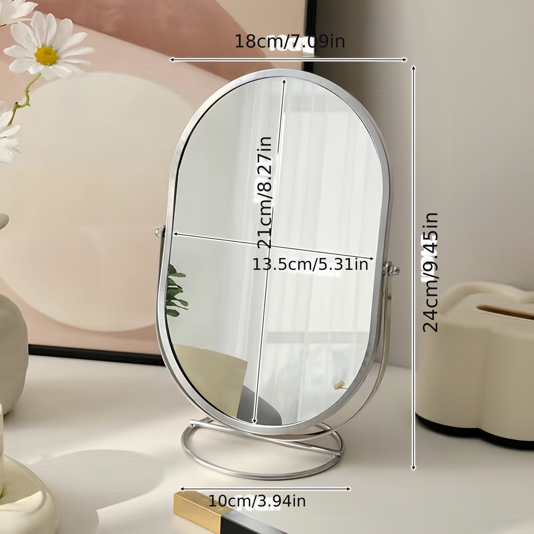 360° Look – Elegant Sminkespeil for Alle Vinkler Luvikno