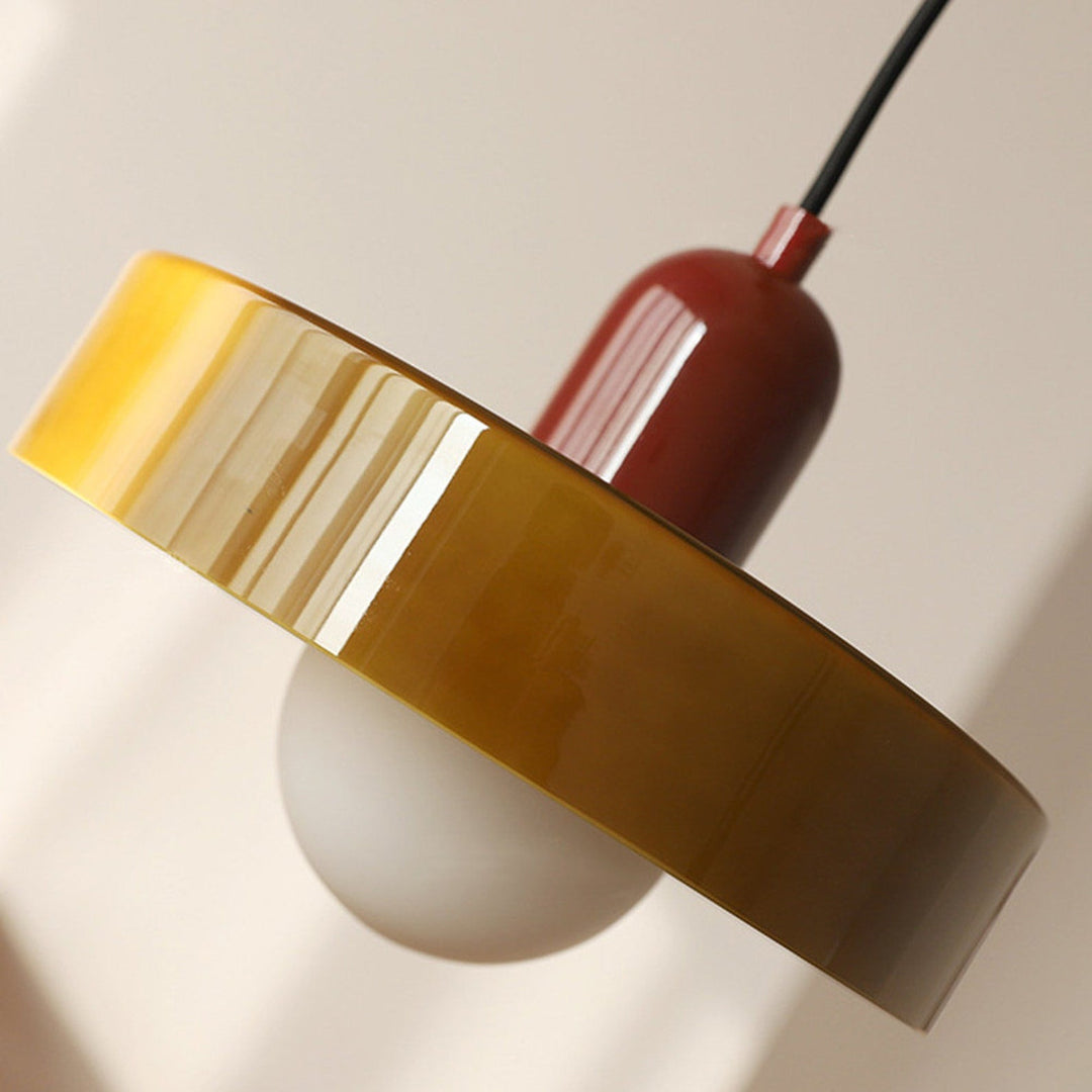 Farget glasspendellampe - BauLume | Luvikno