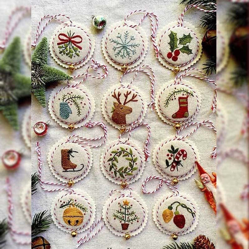 CraftJoy – Vakre håndlagde julekuledekorasjoner med enkle hobbysett Luvikno
