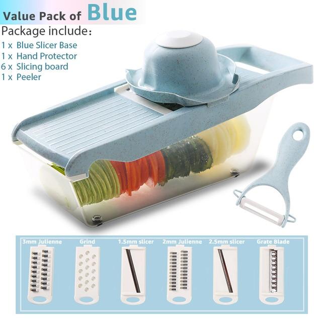 Dicing Blades Mandoline Slicer | Luvikno