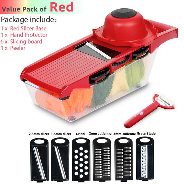 Dicing Blades Mandoline Slicer | Luvikno