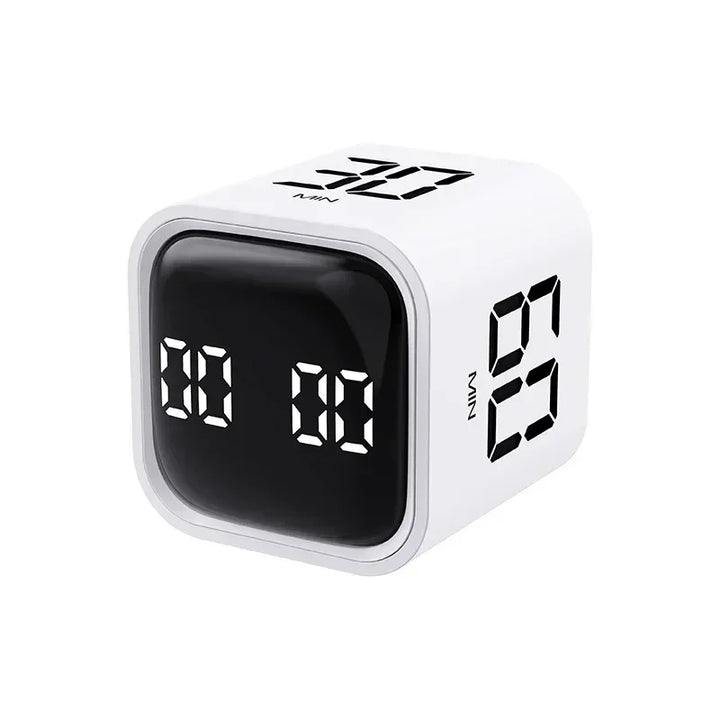 Time Cube SlimTimer – Bærbar LED terningtimer med bevegelsessensor | Luvikno