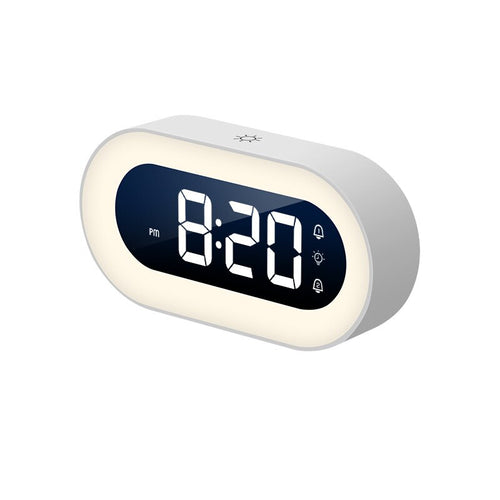 Luvikno | Digital vekkerklokke med nattlys - Lumino