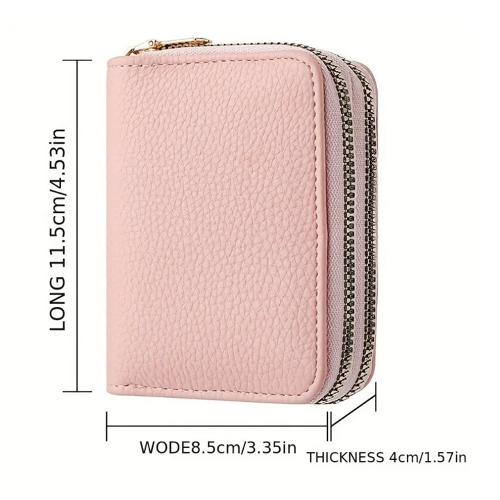 Trendy Lychee Print Wallet Luvikno