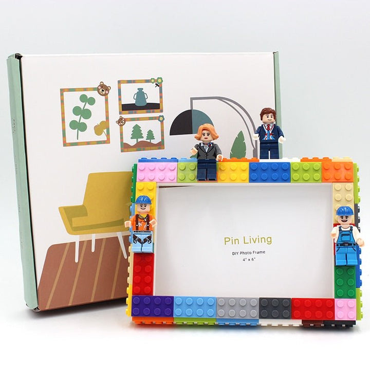 DIY Barns Byggeboks Fotramme i Moderne Stil | Luvikno