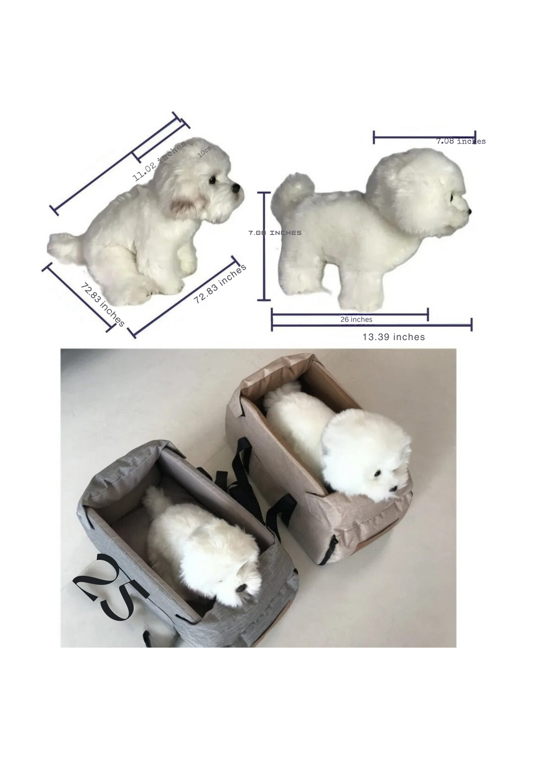 Hund Bil Sikkerhets Reise Bag - SafePaws Luvikno