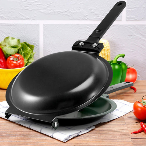 Luvikno | Dobbeltsidig Non-Stick Stekepanne - FlipMaster